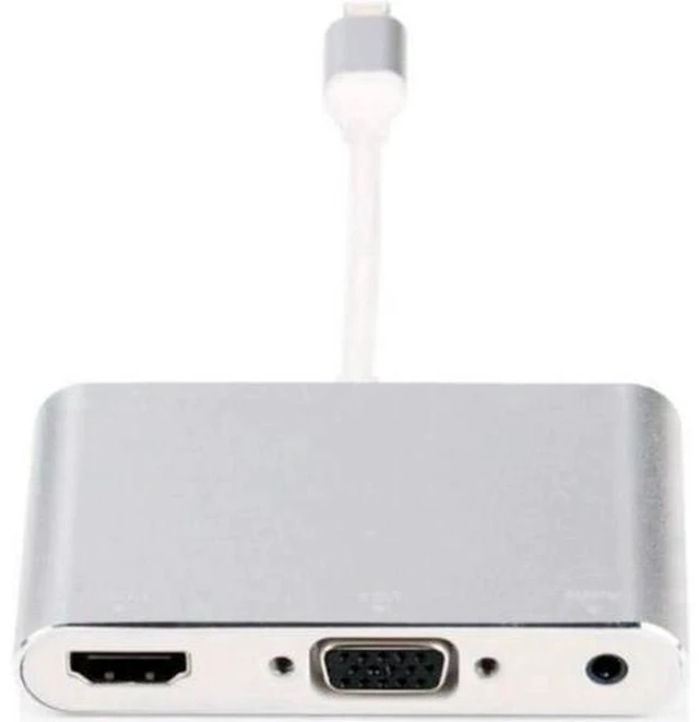 Main image of AJMRTC Lightning to HDMI VGA 3.5mm Audio Adapter Cable, 1080P Screen Mirroring Converter for iPhone X, iPhone 8, 8 Plus, 7, 7 Plus, iPad, Connect to TV Monitor Projector