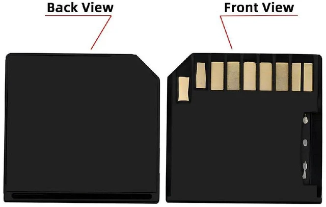 Alt view image 5 of 7 - AJMRTC 5 Pack Micro SD TF T-Flash to SD Card Adapter, Low Profile Short Body Flush Mount Converter, Storage Expansion for MacBook Laptop SD Slot, Supports SDHC SDXC UHS-I MicroSD Memory Cards