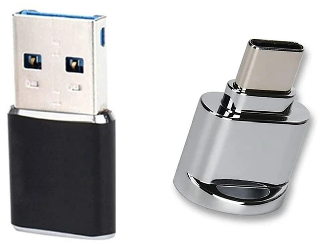 Main image of AJMRTC USB-C USB 3.0 Card Reader Adapter, Portable Type-C OTG Reader for SD, SDXC, Micro SD TF Memory Cards, 5Gbps High Speed for Camera, Laptop, Tablet, Smartphone