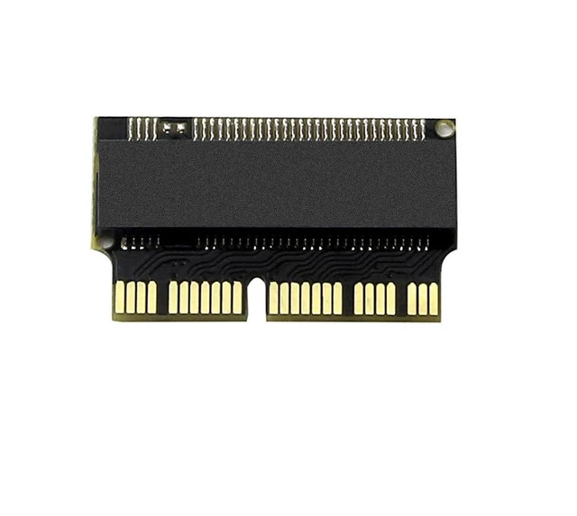 Alt view image 3 of 7 - AJMRTC M.2 NGFF M-Key NVMe PCIe x4 SSD Adapter Card 5 Pack, Upgrade Converter for MacBook Air Pro 2013 2014 2015 A1465 A1466 A1502 A1398, 12+16Pin Proprietary SSD Slot Replacement