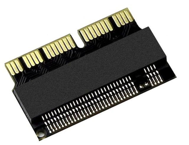 Alt view image 5 of 7 - AJMRTC M.2 NGFF M-Key NVMe PCIe x4 SSD Adapter Card 5 Pack, Upgrade Converter for MacBook Air Pro 2013 2014 2015 A1465 A1466 A1502 A1398, 12+16Pin Proprietary SSD Slot Replacement