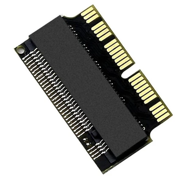 Alt view image 7 of 7 - AJMRTC M.2 NGFF M-Key NVMe PCIe x4 SSD Adapter Card 5 Pack, Upgrade Converter for MacBook Air Pro 2013 2014 2015 A1465 A1466 A1502 A1398, 12+16Pin Proprietary SSD Slot Replacement