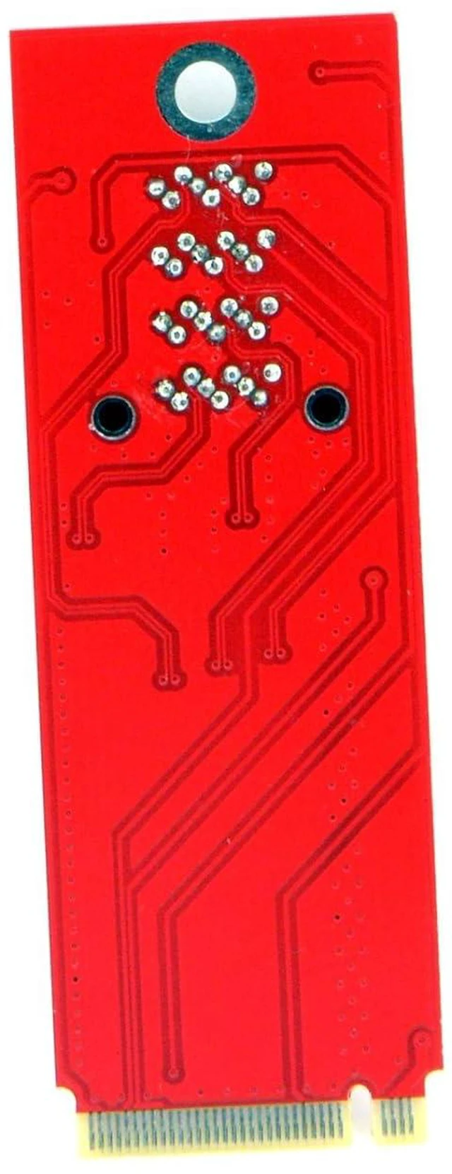 Alt view image 3 of 7 - AJMRTC PCIe 4.0 M.2 NGFF M-Key to SFF-8643 Adapter, Horizontal Type, 2280mm, for U.2 SFF-8639 NVMe PCIe SSD Motherboard Internal Storage Expansion