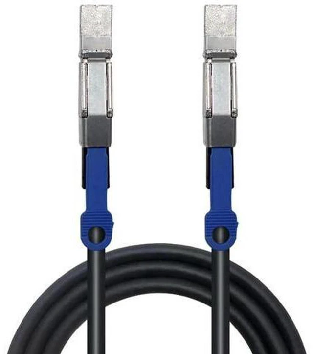 Main image of AJMRTC Mini SAS HD SFF-8644 to SFF-8644 Cable With IC, Active High Speed Server Storage Cable, Supports SAS 3.0 12Gbps, For RAID Card, JBOD, External Storage Enclosure