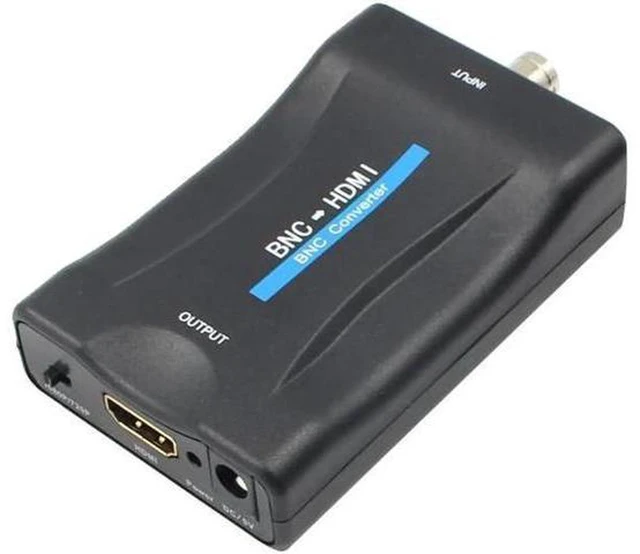 Alt view image 2 of 6 - AJMRTC BNC to HDMI Video Converter Adapter, HD 720P / 1080P Resolution Switchable, CCTV Surveillance Signal Converter for Security Camera DVR Monitor Display