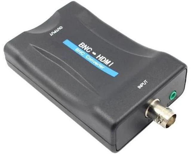 Alt view image 6 of 6 - AJMRTC BNC to HDMI Video Converter Adapter, HD 720P / 1080P Resolution Switchable, CCTV Surveillance Signal Converter for Security Camera DVR Monitor Display