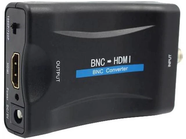 Alt view image 4 of 6 - AJMRTC BNC to HDMI Video Converter Adapter, HD 720P / 1080P Resolution Switchable, CCTV Surveillance Signal Converter for Security Camera DVR Monitor Display