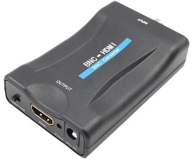 Alt view image 5 of 6 - AJMRTC BNC to HDMI Video Converter Adapter, HD 720P / 1080P Resolution Switchable, CCTV Surveillance Signal Converter for Security Camera DVR Monitor Display