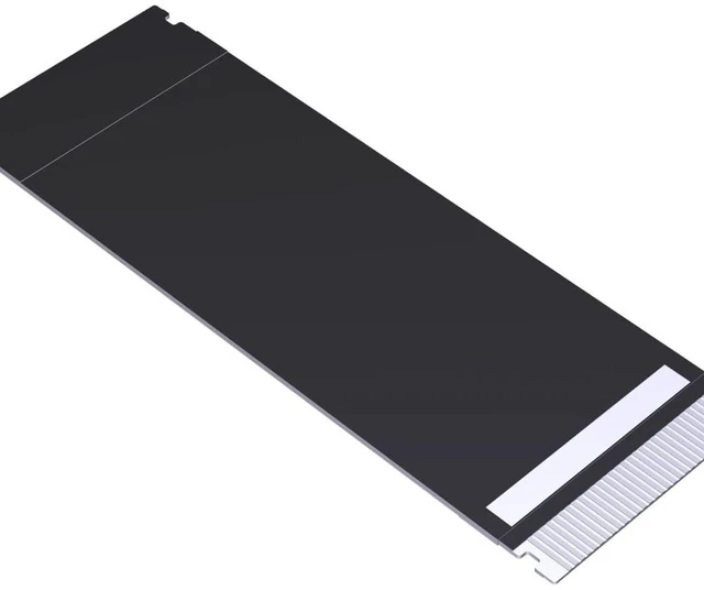 Alt view image 5 of 5 - AJMRTC ADT-FCC F31A-F32A 25CM Detachable FFC GPU Expansion Cable, PCIe 4.0 X16 Bifurcation Split Riser Cable, Gen4 High Speed Flat Cable for Multi-GPU, AI Computing, ITX Vertical Graphics Installation