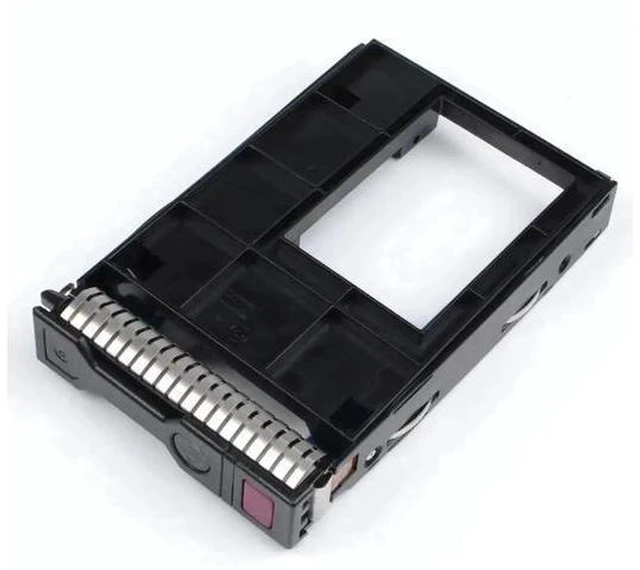 Alt view image 2 of 6 - AJMRTC 2.5" to 3.5" SSD Adapter Hard Drive Tray Caddy 651314-001 651320-001, SAS SATA Hot Swap Bracket for HP ProLiant G8 G9 DL360p DL380p Server