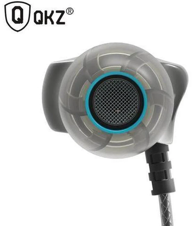 Alt view image 4 of 6 - AJMRTC QKZ DM7 In Ear Headphones, Heavy Bass Wired Earbuds with Metal Housing, Built-in Mic, Noise Isolating Earphones for Phone, PC, Gaming, Music Listening