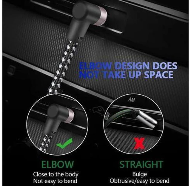 Alt view image 5 of 5 - AJMRTC 3.5mm Audio Cable Male to Male, 3.5mm TRS Stereo Audio Cord for Headphone, Sound Card, Live Streaming, Speaker, Phone Laptop Audio Connection