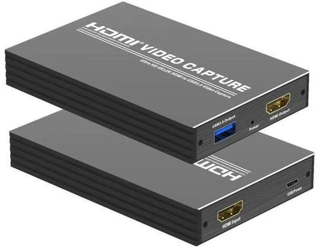 Main image of AJMRTC HDMI 1.4 to USB3.1 Gen1 Video Capture Dongle, HDMI to USB 3.0 Capture Adapter with HDMI Loop-Out, Max Input 4K@30Hz, 1080P@60fps Capture for PiKVM, Streaming, Laptop