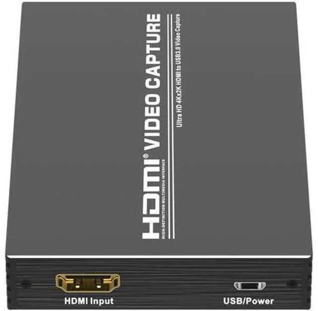 Alt view image 4 of 7 - AJMRTC HDMI 1.4 to USB3.1 Gen1 Video Capture Dongle, HDMI to USB 3.0 Capture Adapter with HDMI Loop-Out, Max Input 4K@30Hz, 1080P@60fps Capture for PiKVM, Streaming, Laptop