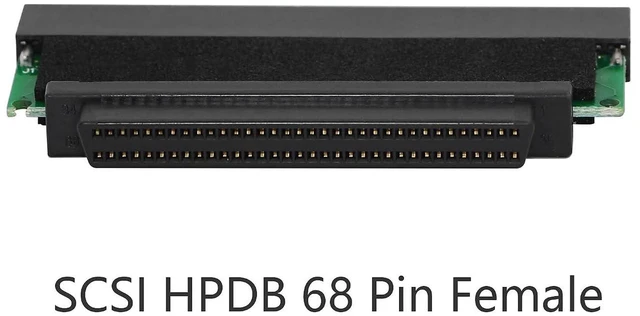 Alt view image 5 of 6 - AJMRTC HPDB68 SCSI 68Pin Female to 50Pin IDE Female Adapter Converter, SCSI to IDE Interface Transfer Board for Legacy Server Hard Drive, Storage Device, Industrial Networking