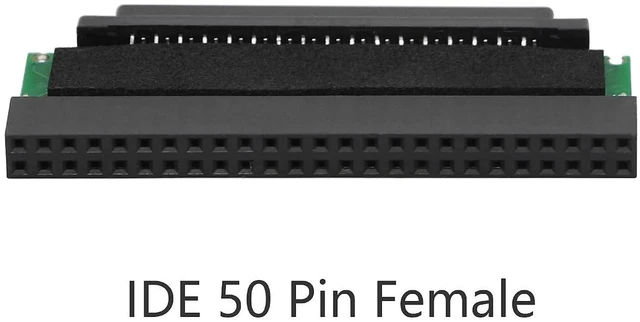 Alt view image 2 of 6 - AJMRTC HPDB68 SCSI 68Pin Female to 50Pin IDE Female Adapter Converter, SCSI to IDE Interface Transfer Board for Legacy Server Hard Drive, Storage Device, Industrial Networking