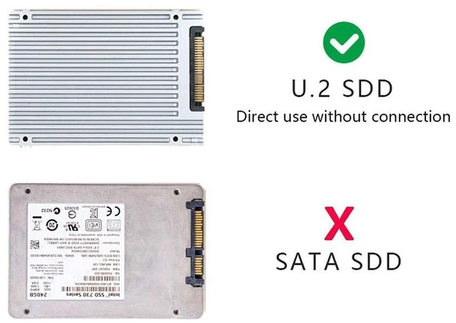 Alt view image 4 of 7 - AJMRTC PCIe 4.0 X4 to Slimline SAS SFF-8654 Adapter Card, with 120mm Bracket, Connect SFF-8654 to U.2 SFF-8639 NVMe SSD for Motherboard Workstation Server Storage Upgrade