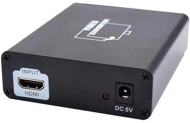 Alt view image 4 of 6 - AJMRTC HDMI to SCART Composite Video Converter Adapter, Digital HDMI to Analog SCART RGB CVBS Signal Converter with Stereo Audio for Old TV Retro Game Console VCR