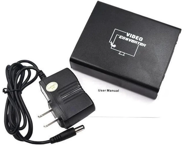 Alt view image 3 of 6 - AJMRTC HDMI to SCART Composite Video Converter Adapter, Digital HDMI to Analog SCART RGB CVBS Signal Converter with Stereo Audio for Old TV Retro Game Console VCR