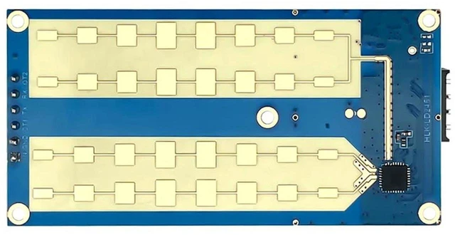 Main image of AJMRTC LD2451 24GHz Millimeter Wave Radar Sensor Module, Vehicle Status Monitoring, Ranging & Speed Measurement FMCW Radar Adapter for Blind Spot Detection Traffic Project, Module Only