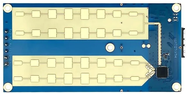 Alt view image 3 of 5 - AJMRTC LD2451 24GHz Millimeter Wave Radar Sensor Module, Vehicle Status Monitoring, Ranging & Speed Measurement FMCW Radar Adapter for Blind Spot Detection Traffic Project, Module Only