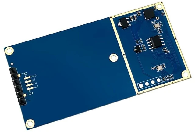 Alt view image 4 of 5 - AJMRTC LD2451 24GHz Millimeter Wave Radar Sensor Module, Vehicle Status Monitoring, Ranging & Speed Measurement FMCW Radar Adapter for Blind Spot Detection Traffic Project, Module Only