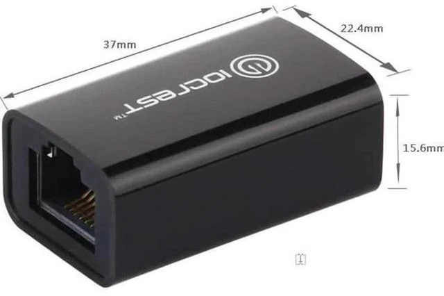 Alt view image 3 of 4 - AJMRTC USB 3.0 to Gigabit Ethernet RJ45 Network Adapter with RTL8153 Chipset, 10/100/1000Mbps LAN Converter for Laptop Desktop PC NAS