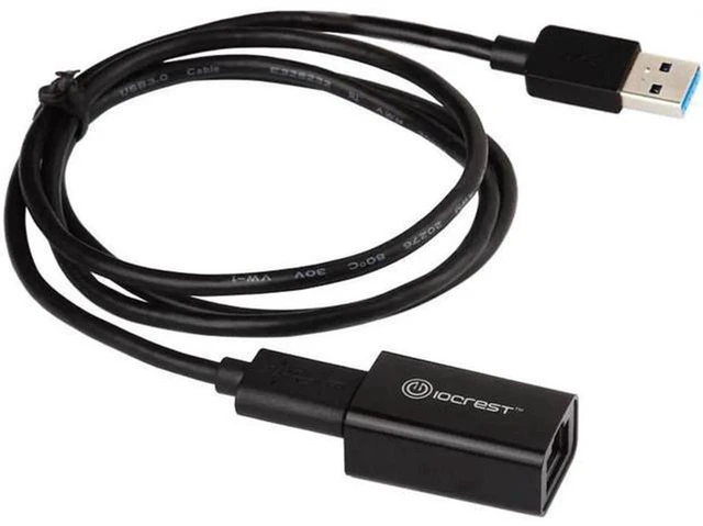 Main image of AJMRTC USB 3.0 to Gigabit Ethernet RJ45 Network Adapter with RTL8153 Chipset, 10/100/1000Mbps Auto-Negotiation LAN Converter for Laptop Desktop PC NAS Gaming