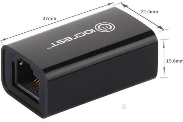 Alt view image 4 of 4 - AJMRTC USB 3.0 to Gigabit Ethernet RJ45 Network Adapter with RTL8153 Chipset, 10/100/1000Mbps Auto-Negotiation LAN Converter for Laptop Desktop PC NAS Gaming