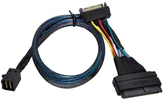 Alt view image 7 of 7 - AJMRTC PCIe 3.0 4.0 X4 Adapter Card, PCI Express to SFF-8643, U.2 U2 SFF-8639 NVMe SSD Expansion Card for Server Workstation NAS NVMe Storage Upgrade