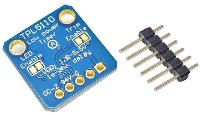 Alt view image 2 of 6 - AJMRTC TPL5110 Low Power Timer Breakout Module, 20uA Standby Nano Power Timer Board, Programmable Power Gating Timer for IoT Battery Sensor Projects