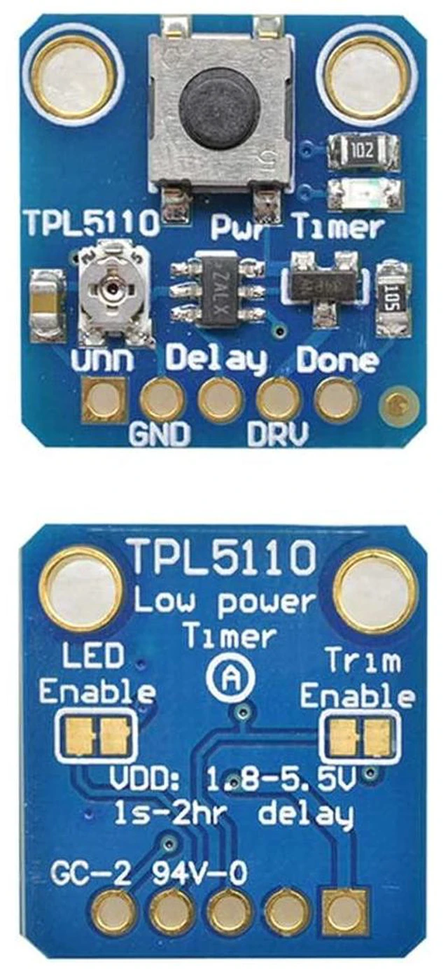 Alt view image 4 of 6 - AJMRTC TPL5110 Low Power Timer Breakout Module, 20uA Standby Nano Power Timer Board, Programmable Power Gating Timer for IoT Battery Sensor Projects