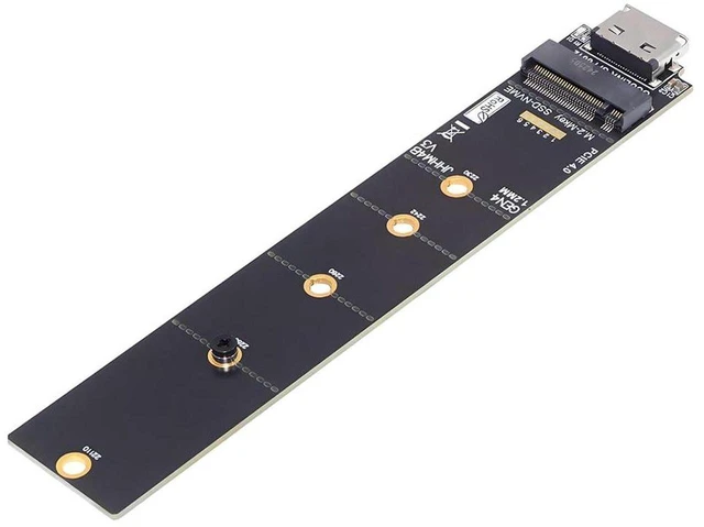 Main image of AJMRTC M.2 NGFF 2280 NVMe PCIe 4.0 M-Key to OCuLink SFF-8612 SFF-8611 Adapter PCBA, PCIe 4.0 x4 High Speed Converter for Motherboard, U.2 SSD and eGPU Dock
