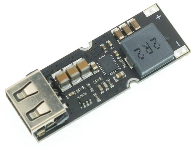 Alt view image 4 of 6 - AJMRTC 2Pcs TPS61088 Synchronous Step Up Boost Power Module, 3.2V 3.7V 4.2V to 5V 9V 12V QC Fast Charge Converter Board for Power Bank, Mobile Battery DIY Charging Circuit