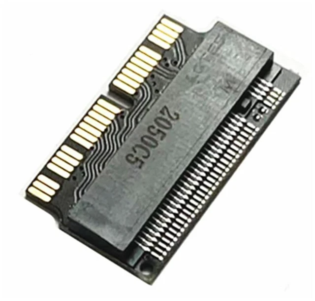 Alt view image 2 of 6 - AJMRTC 5Pcs M.2 PCIe M-Key 2280 SSD Adapter Converter Card, Replace Original Internal Hard Drive, Compatible with MacBook Air A1465 A1466 MacBook Pro A1398 A1502, Short Version