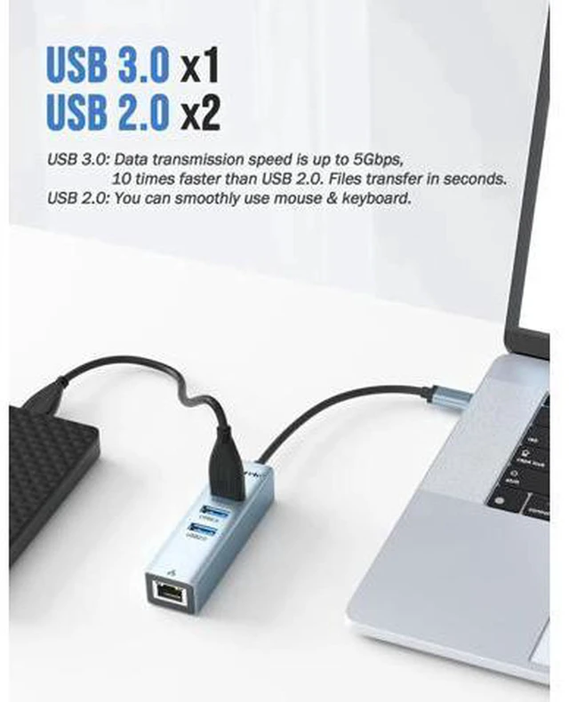 Alt view image 5 of 6 - AJMRTC 2 In 4 Out USB Switch, 2 Computers Share 4 USB Devices, USB KVM Switcher for Printer, Flash Drive, Keyboard, Mouse, Scanner, One Button Toggle for Desktop Laptop