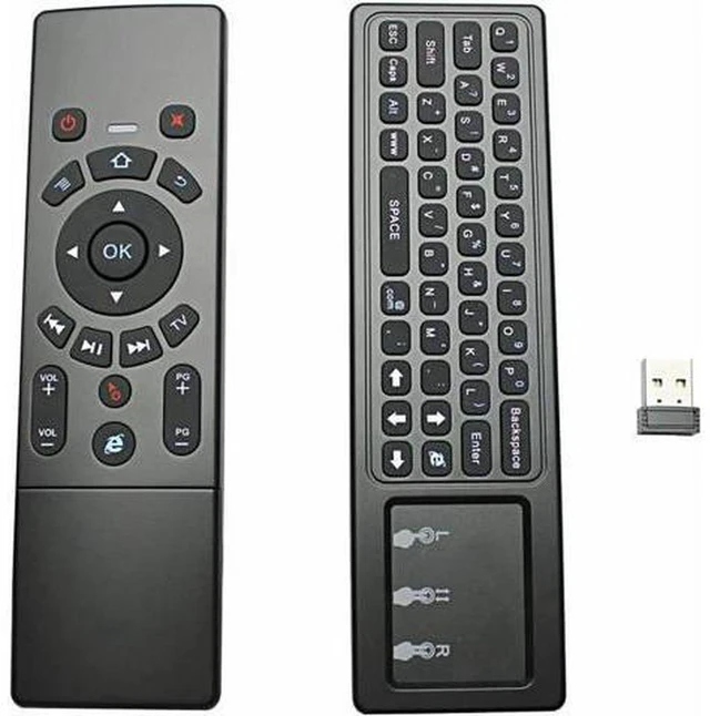 Main image of AJMRTC T6 Air Mouse Remote Control, 2.4G Wireless Keyboard with Touchpad, 6-Axis Gyro Smart TV Remote for Android TV Box M8S PRO, H96 PRO, Mini PC, HTPC