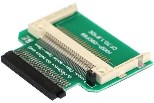 Alt view image 2 of 2 - AJMRTC Compact Flash CF to 1.8" 50Pin IDE ZIF CE Adapter Riser, Bootable CF Card Converter for 1.8 Inch PATA HDD Replacement, Vintage Notebook Car Audio Industrial Storage Upgrade