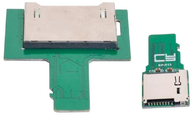 Alt view image 5 of 7 - AJMRTC 2PCS Micro SD TF Male to SD Female Extension Adapter PCBA, TF to SD Card Extender, Supports SD / SDHC / SDXC UHS-I UHS-II UHS-III High Speed Signal Pass Through