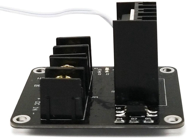 Alt view image 2 of 6 - AJMRTC 2Pcs 3D Printer Heat Bed Power Expansion Module, Hot Bed MOSFET Tube Power Controller, High Current Load Switch for 3D Printer Heated Bed Upgrade, Overload Protection