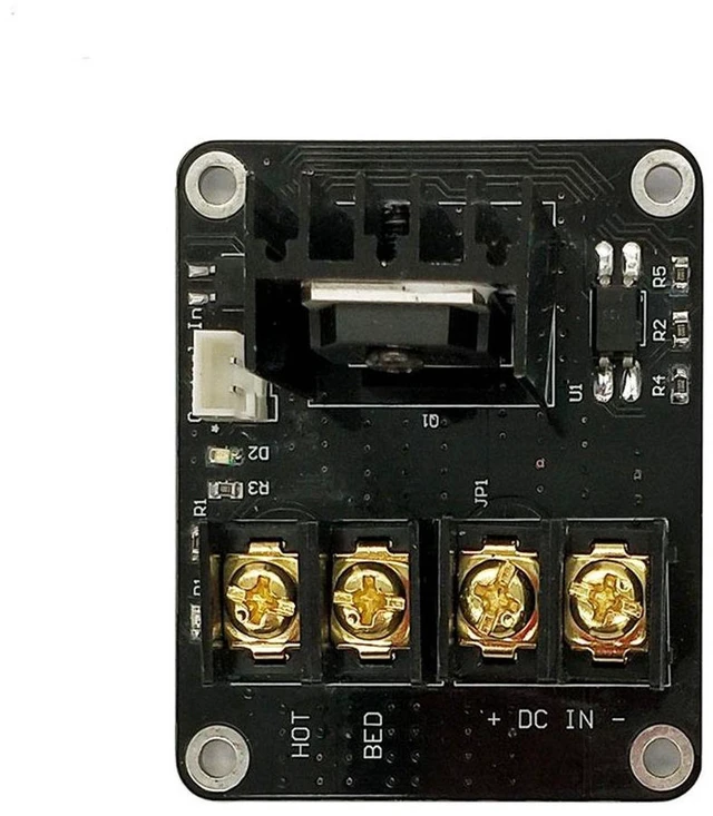Alt view image 5 of 6 - AJMRTC 2Pcs 3D Printer Heat Bed Power Expansion Module, Hot Bed MOSFET Tube Power Controller, High Current Load Switch for 3D Printer Heated Bed Upgrade, Overload Protection