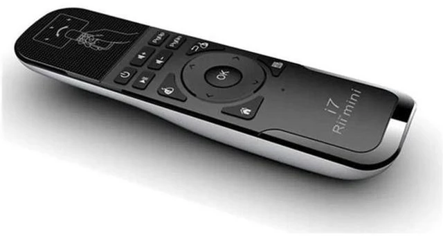 Alt view image 2 of 6 - AJMRTC Mini i7 Fly Air Mouse, 2.4GHz USB Wireless Gyro Remote Control, Plug and Play Air Mouse for Smart TV, Android TV Box, PC, Laptop, HTPC, Projector, Media Player, Multimedia Presentation Controll