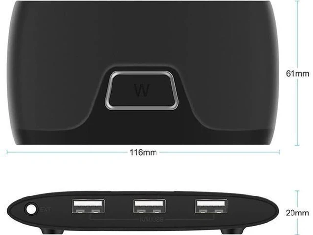 Alt view image 2 of 5 - AJMRTC 2 Port HDMI KVM Switch, 4K@30Hz 2 IN 1 OUT USB KVM Selector, Share One Monitor Keyboard Mouse Printer USB Flash Drive for 2 PC Laptop, Push Button Control, HDMI 1.4 HDCP1.4
