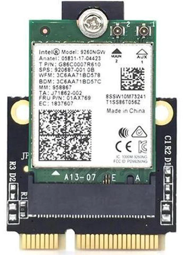 Main image of AJMRTC M.2 Bluetooth Adapter Card, Wireless Bluetooth Module for Desktop Laptop PC, Stable Bluetooth Connection Easy Installation for M.2 Interface