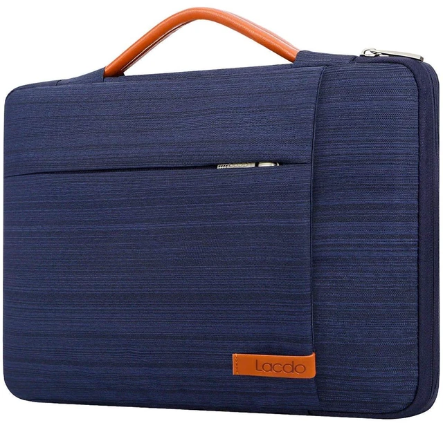 Main image of 360° Protective 14 Inch Laptop Sleeve Case for HP Lenovo Dell ASUS Acer Chromebook 14 / HP Stream 14 / Dell Inspiron 14 / Lenovo IdeaPad 14 / Acer Spin 3 /ASUS ZenBook 14 Computer Bag, Blue