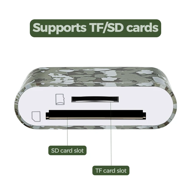 Alt view image 6 of 7 - Trail Camera Viewer, Game Camera SD Card Reader for Hunters to View Images and Videos for iPhone 15 or Later and Android (USB-C)