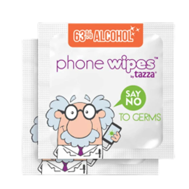 Alt view image 7 of 7 - Screen Wipes 30 Individually Wrapped Screen Cleaning Wipes for Phones, Glasses & Electronics 63% Alcohol Tech Wipes for Smartphones, Tablets, Laptops & Eyeglasses
