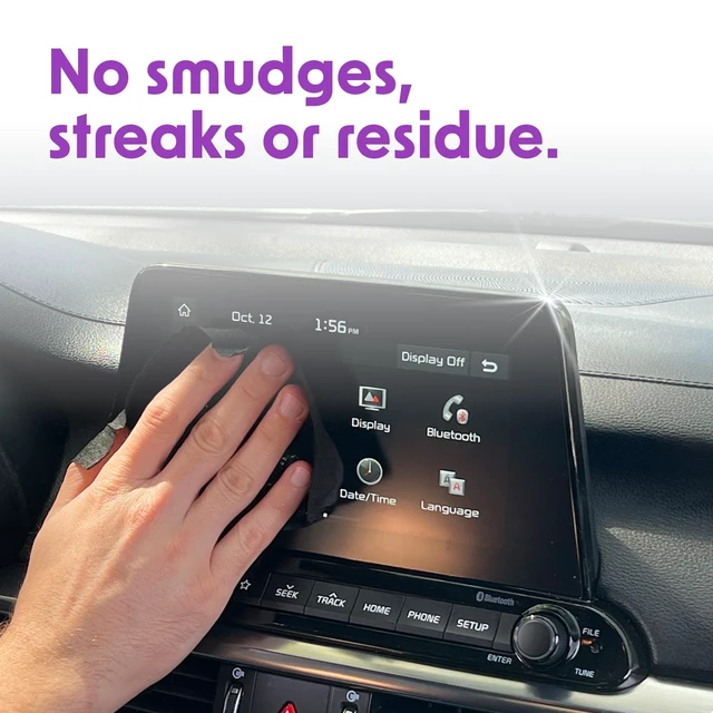 Alt view image 5 of 7 - Car Screen Wipes for Electronics - 24 Individual Car Screen Cleaner Wipes - Plant-Based Touchscreen Cleaner Cloth for Dashboard Panels, Mobile Phone, Interior Car Cleaning Supplies (5.9"x4.92")