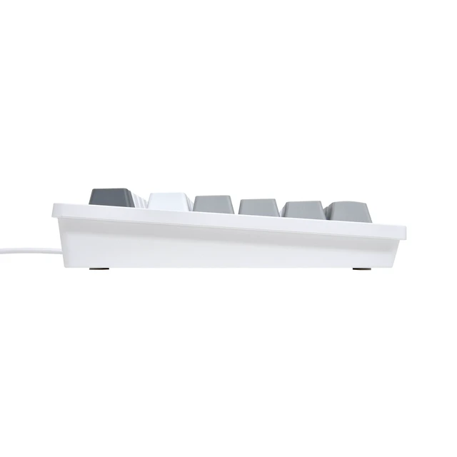 Alt view image 5 of 7 - Wired RGB Backlit Keyboard, Arctic White, USB Connection