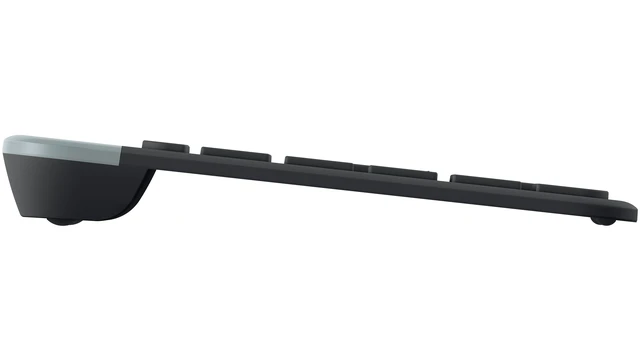 Alt view image 4 of 6 - Slim Wireless Keyboard and Mouse Combo - Low Profile Compact Layout, Graphite, Walmart Exclusive
